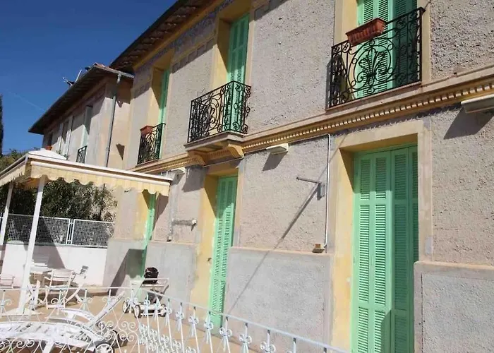 Villawoho Spacious Terraces, Panoramic Seaview In Quiet Area Menton